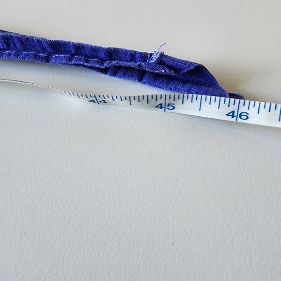 Vintage Half Apron Grannycore Handmade Embroidery Flowers Pocket Cottagecore - Picture 15 of 16